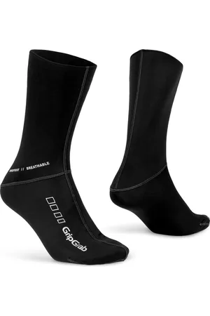 GripGrab Winddichte Lente Herfst Fietssokken Hoge Lange Voorgevormde Thermo Wieler Sokken - - Unisex - Maat M (40/41)