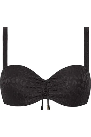 Beachlife Textured Leo voorgevormde bikinitop met beugel Dames - Maat 36E