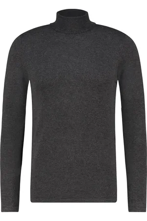 Purewhite Heren Regular Fit Essential Trui - - Maat L