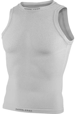 Nalini Unisex Ondershirt mouwloos - zweethemd - LOMA White