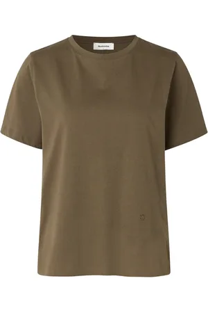Modstrom Kaki basic T-Shirt Cadak