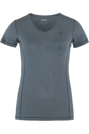 Fjällräven Abisko Cool T-shirt Women - Outdoorshirt - Dames - Blauw - Maat L