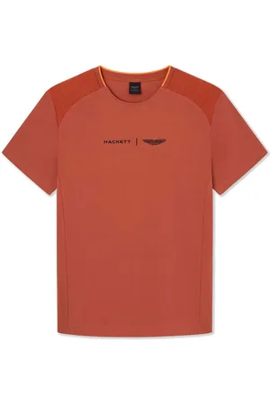 Hackett Hm500781 T-shirt Met Korte Mouwen Oranje L Man