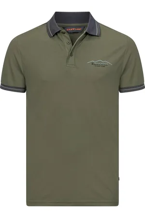 Life-Line Poloshirt Nadil olijfgroen heren Life Line - M