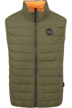 Napapijri SINGLES DAY! - Acalmar Bodywarmer Donkergroen - Heren - Maat L - Modern-fit