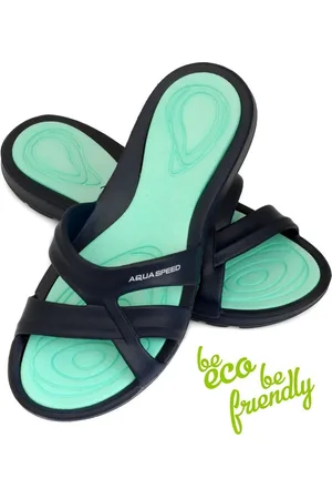Aquaspeed Panama - Badslippers Dames - Navy/Turquoise 38