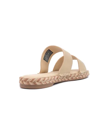 Tommy Hilfiger Th Gouden Platte Sandalen - Streetwear - Vrouwen