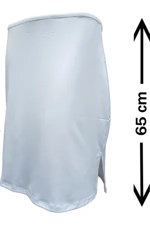 J&C JackyCeline Dames onderrok 65 cm 5569 | MAAT M | wit
