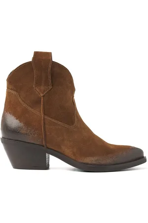 Lazamani Gigi Dames Enkellaarsjes Suede - Maat 41