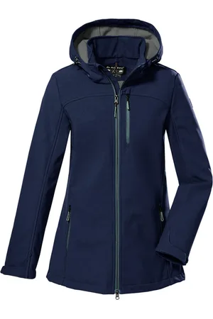 Killtec Dames softshell jas 39268/KOW 212 gevoerd - maat 38