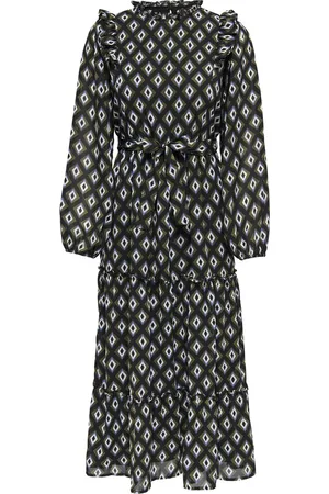 ONLY ONLSTAR L/S MIDI DRESS PTM Dames Jurk - Maat XS