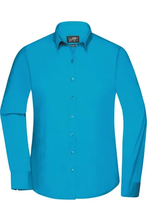 James & Nicholson James and Nicholson Blouse Dames Met Lange Mouwen Maat L