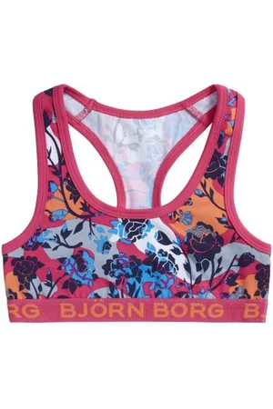 Björn Borg Bjorn Borg 1P Soft Top BB Flowers And Blocks - Top - Meisjes - Multi - Maat 158 - 164