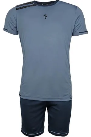 Q1905 / Quick - Trainingsset - Vloet - Lichtblauw / Navy / Zwart - Maat 140