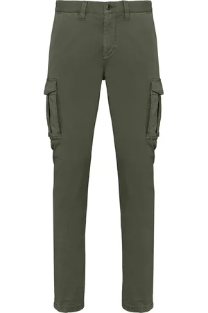 Merkloos Native Spirit Ecologische verwassen cargobroek heren NS740 - - 48 NL (42 FR)