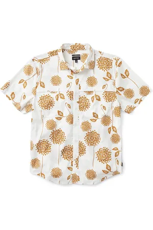 Brixton CHARTER X S/S WVN Heren T-shirt - Maat M