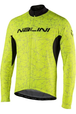 Nalini Logo Fietsshirt Lange Mouwen Heren Maat M