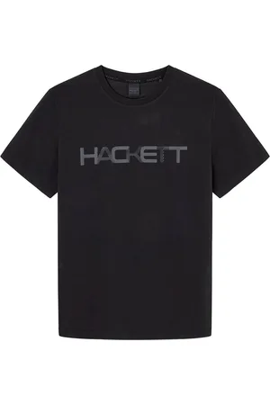 Hackett Hm500783 T-shirt Met Korte Mouwen Zwart L Man