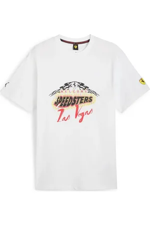 FERRARI Scuderia Special Edition Las Vegas GP T-Shirt -L - Charles Leclerc - Carlos Sainz - PUMA 2023 - Formule 1