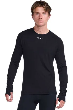 2XU Ignition Base Layer T-shirt Met Lange Mouwen Zwart L Man