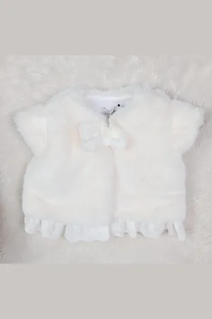 PATACHOU Bontjasje | met kant | kapmouwtje | Newborn | maat 50