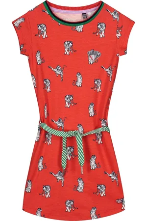 Quapi Jurk Aafje all over tijger print