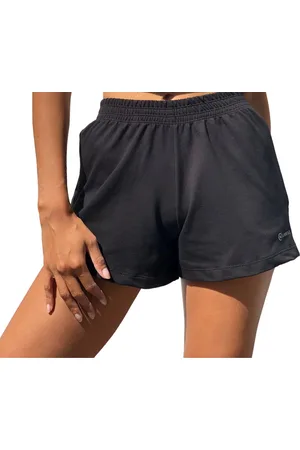 Merkloos Sport short dames - Korte broek dames - Shorts - Zwart - Broeken - Zomerbroeken - Sweatpants - M
