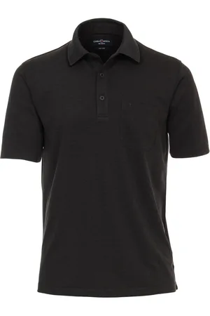 Casa Moda Polo Antraciet Melange - Maat XXL - Heren