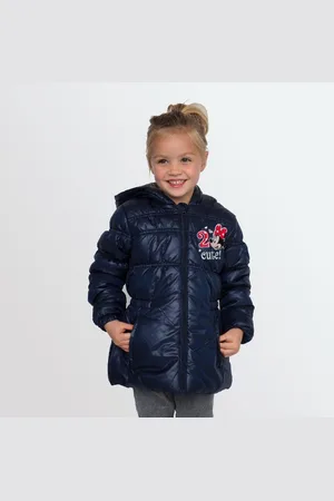 Disney Minnie Mouse winterjas Blauw-Maat 98