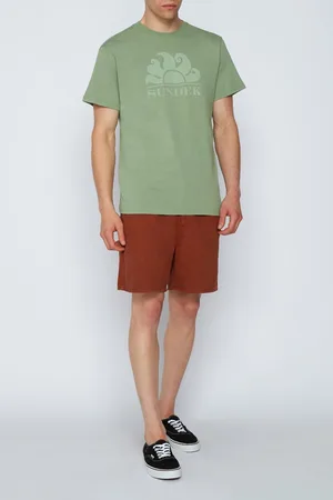 Sundek Heren T-Shirt Green Dust