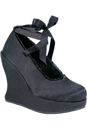 Demonia Bravo-07 Satin Wedge shoe - US10 - Mt 40.