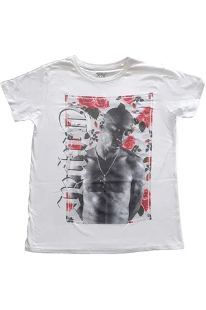 2Pac Tupac - Floral Dames T-shirt - XL