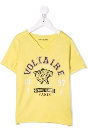 Zadig & Voltaire Zadig&Voltaire t-shirt maat 152 yellow