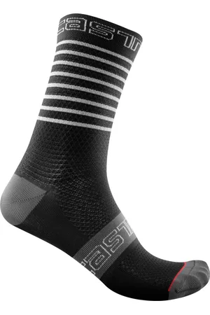 Castelli Fietssokken zomer Dames - SUPERLEGGERA W 12 SOCK BLACK - S/M