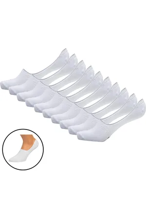 Hummel Basic Footies - Kousenvoetjes - 10 paar - Maat 32-35 - - Katoen - Sokken Dames & Heren - Onzichtbare Sokken - Cadeau