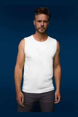 Gcm Heren singlet - mouwloos top - - 22164 - maat XL