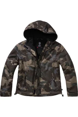 Brandit Ladies Windbreaker Frontzip Windbreaker dark camo XXL - Polyester - Basics