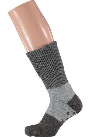 Apollo Wollen Huissokken dames - Ribbed - - Maat 39/42 - Wintersokken dames
