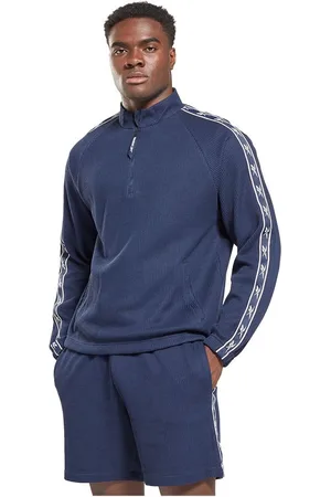 Reebok Identity Vector Tape Waffle Sweatshirt Blauw S Man