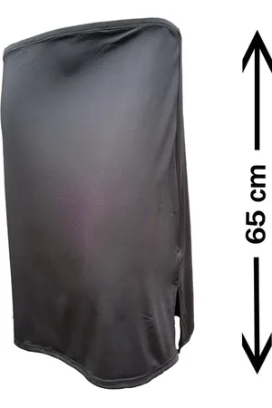 J&C JackyCeline Dames onderrok 65 cm 5569 | MAAT XL | zwart