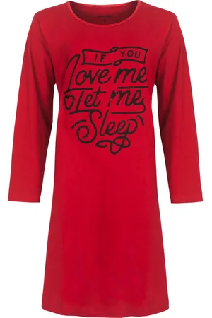 TEMPTATION Dames Nachthemd - Bigshirt - 100% Katoen - - Maat XL