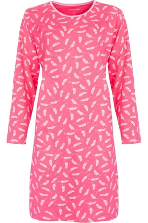 TEMPTATION Dames Nachthemd - Bigshirt - 100% Katoen - - Maat S