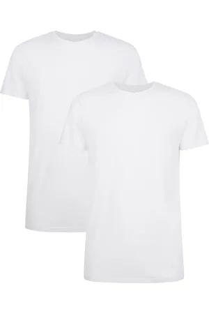 Bamboo Basics Comfortabel & Zijdezacht Ruben - Bamboe T-shirts (Multipack 2 stuks) Heren Ronde Hals - Korte Mouwen - - XL