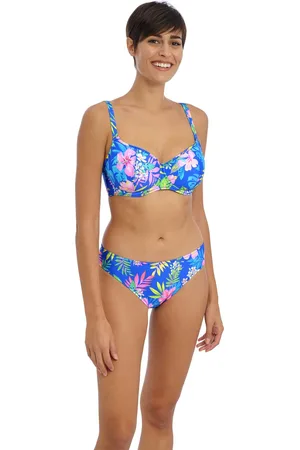 Freya HOT TROPICS BIKINI BRIEF Dames Bikinibroekje - BLUE - Maat M