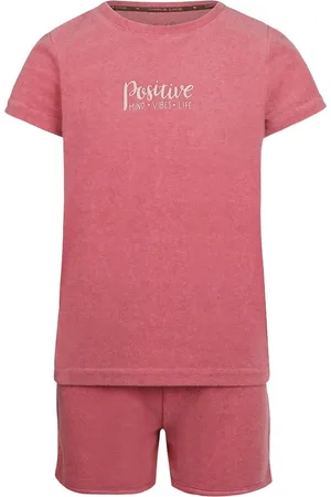 Charlie Choe Pyjama Badstof Pink - Maat 122/128