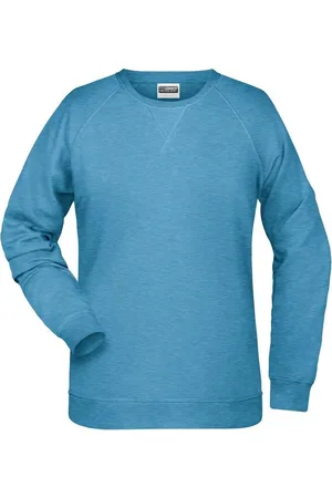 James & Nicholson James and Nicholson Dames/dames Raglan Sweatshirt met lange mouwen