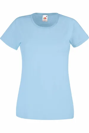 Fruit Of The Loom Dames/vrouwen Lady-Fit Valueweight Short Sleeve T-Shirt (Pak van 5)