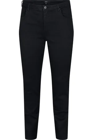 Zizzi JEANS, LONG, EMILY Dames Jeans - Maat 56/78 cm