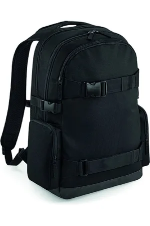 BagBase Rugzak 23 liter - met draagriemen voor skateboard - laptopvak met externe toegang - rugzak voor skateboard - geschikt voor laptop