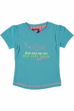 Quapi T-shirt Dandy Aqua - 122/128